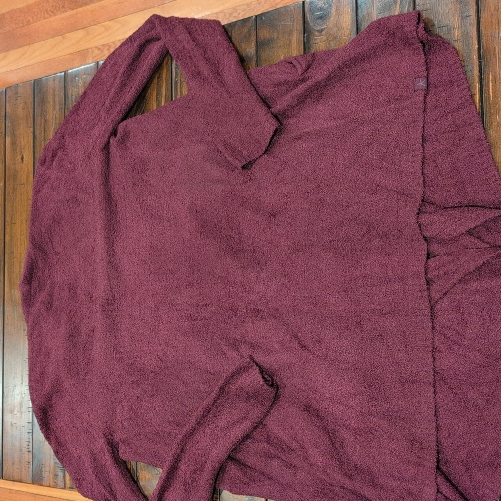 Barefoot Dreams Island Wrap Cardigan Cozychic Lite S/M - Picture 6 of 6